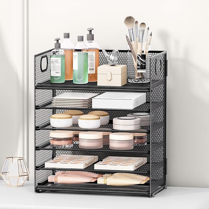 Subekyu 2-Pack 6-Tier Paper Tray Organizer - Image 4