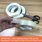 CHUANGSEED 3Pack Mono Filament Strapping Tape 6.2mil x 1Inch x 60yds Commodity - Image 6