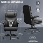 heroset office chair, ergonomic big and tall computer shown in use