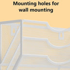 Kuntine.B Wall File Organizer Office Hanging Magazine Holder Wall File Organizer - Image 4