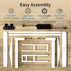 BIZUM Dual Motor Electric Standing Desk Frame - Image 8