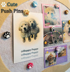 30Pcs Push Pins for Bulletin Board, Cute Push pins, Decorative Thumb Tacks - Image 3