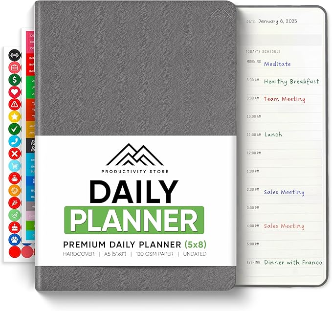 Daily Planner 2026 by PRODUCTIVITYSTORE
