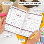 Clever Fox Planner 2nd Edition – Colorful Weekly & Monthly Goal Planner - Image 4