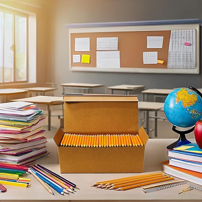 S & E TEACHER'S EDITION 400PCS 4'' Golf Pencils Pre-sharpened, Break-Resistant - Image 4