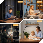 led desk lamp for home office with base, package contents