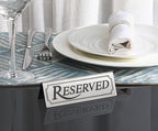 New Star Foodservice Stainless Steel Table Tent Sign, 4 by 1.5-Inch) - Image 4