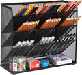 Marbrasse Mesh Desk Organizer, Desktop Stationary Organizer, Storage Rack by Marbrasse