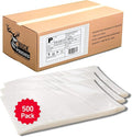 500 Pack 6"x9" Shipping Label Sleeves – Clear Self-Adhesive Packing Slip Pouches by BuckUSA