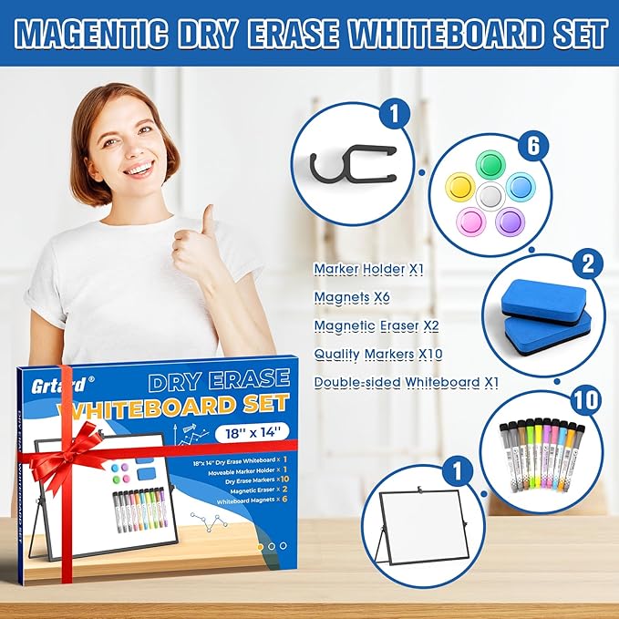 Grtard Magnetic Dry Erase Board - Image 2