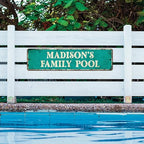 Custom Rustic Sign, Personalized Decor Street Signs Gift, 32x8 Inches, Fade - Image 3