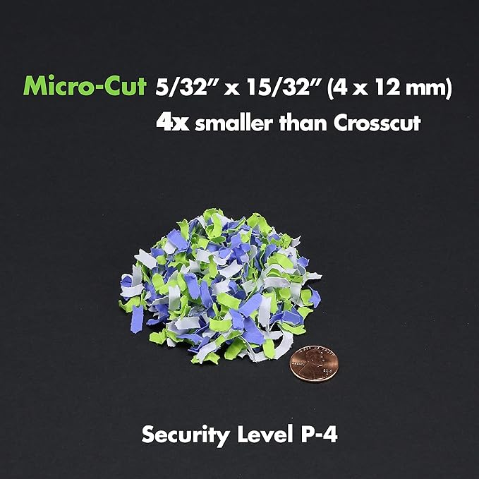 Aurora AU1275MA Professional Grade 12-Sheet Micro-Cut Paper and CD/Credit Card - Image 3
