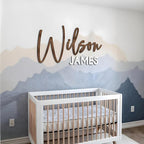 Personalized Wooden Name Sign for Nursery - Image 4