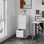 Fesbos 3 Drawers Vertical File Cabinets - Image 2