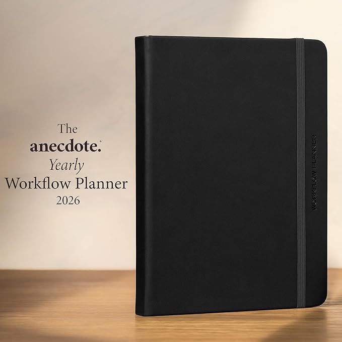 Anecdote 2026 Planner: 52 Week Daily Planner, Monthly & Weekly Workflow - Image 2