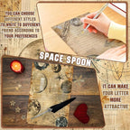 TaoBary 160 Pcs Stationery Paper Set 50 Double Sided Stationery Papers - Image 5