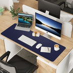 AFIING Leather Desk pad Protector, Large Non-Slip Office Desk Mat - Image 6