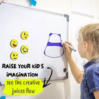 Mr. Pen- Smiley Magnetic Whiteboard Erasers, 8 Pack - Image 5