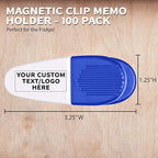 100 Magnetic Memo Holders Set - Image 5