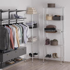 Regal Altair 14" Deep x 30" Wide x 86" Height Wire Shelving Kit | 5-Tier | NSF - Image 5