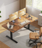 OffiGo 71 Inch Executive Electric Standing Desk, Height Adjustable Desk - Image 2