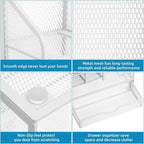 Marbrasse Mesh Pen Holder for Desk, Desk Organizers and Accessories for Office - Image 6