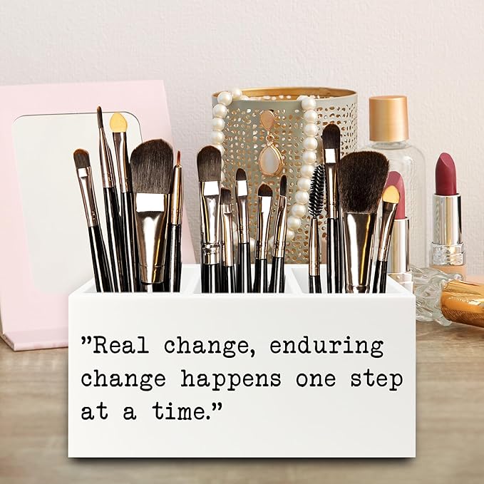 QZQE Inspirational Gifts Pen Pencil Holder Organizer - Image 4