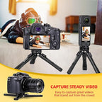 Zeadio Heavy Duty Mini Metal Tripod Stand - Image 4