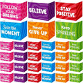 Honoson 24 Pcs Bulk Inspirational Privacy Folders by Honoson
