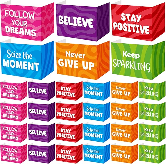 Honoson 24 Pcs Bulk Inspirational Privacy Folders by Honoson