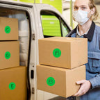 2 Inch Color Coding Round Labels - Image 6