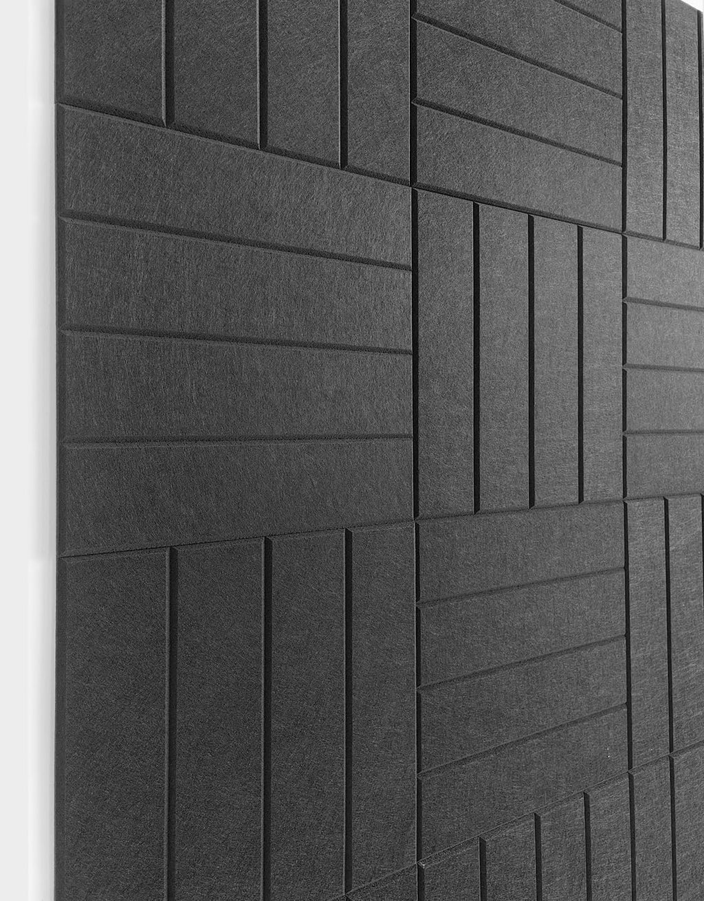 DECORITA Felt Bulletin Board Tiles | Modern Cork Board Alternative | Large Cork