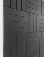DECORITA Felt Bulletin Board Tiles | Modern Cork Board Alternative | Large Cork