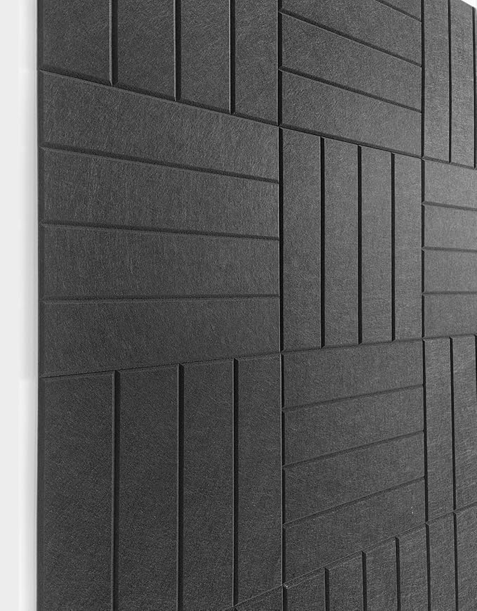 DECORITA Felt Bulletin Board Tiles | Modern Cork Board Alternative | Large Cork by DesignerManufacturerofInnovativeBulletinBoardSolutionsforHomeOffice