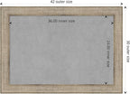 Amanti Art Silver Framed Magnetic Board 30x42 Large Vision Board - Image 4