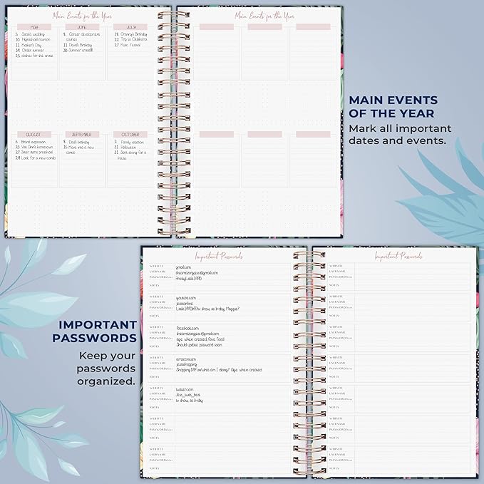 PLANBERRY Large Hourly Schedule Planner Premium – Undated Organizer - Image 6