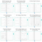 Undated Luxurious Weekly & Monthly Planner to Increase Productivity Hit Your - Image 5