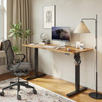 Agilestic Electric Standing Desk, 55 x 24 Inches Height Adjustable Desk - Image 4