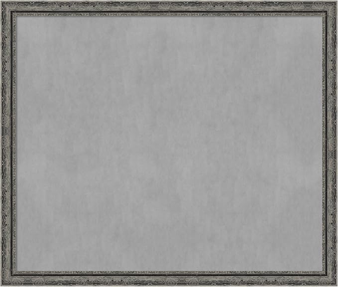 Amanti Art Black Framed Magnetic Board 44x52 Oversize Vision Board by AmantiArt