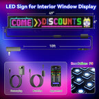Large Programmable LED Sign, P5 Resolution Indoor Store LED Sign, - Image 3