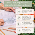 Guided Mindfulness Journal for Women | 12 Weeks of Morning & Evening Prompts, Gratitude Practice & Weekly Coloring Pages | Self-Care Gift for Stress Relief, Balance & Personal Growth