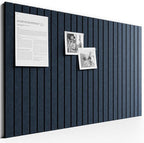 Bumusty Large Cork Board Alternative-36 x24 Felt Bulletin Board Tiles, by Bumusty