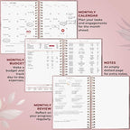 PLANBERRY Large Hourly Schedule Planner Premium – Undated Organizer - Image 4