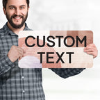 Custom Sign, Custom Street Sign, 11 Font Colors, 13 Font Styles, 4 Hole Options - Image 2