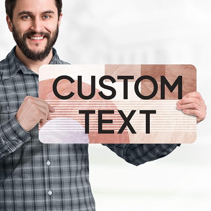 Custom Sign, Custom Street Sign, 11 Font Colors, 13 Font Styles, 4 Hole Options - Image 2