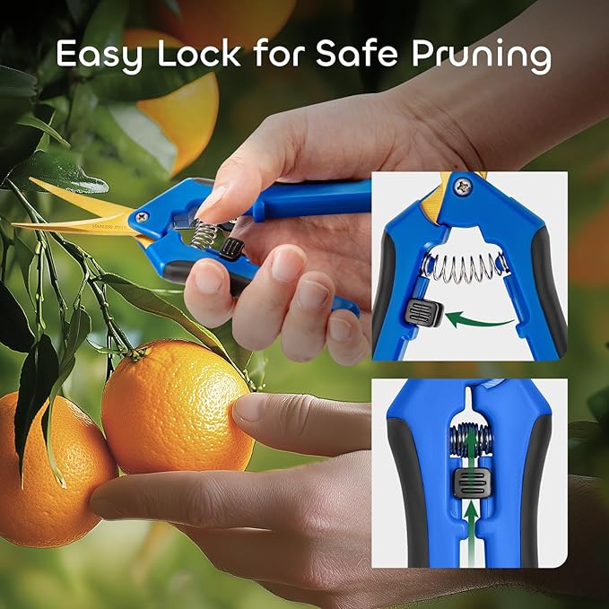 GROWNEER 6 Packs 6.5 Inch Pruning Shears - Image 6