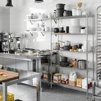 Regal Altair 14" Deep x 42" Wide x 74" Height Wire Shelving Kit | 5-Tier | NSF - Image 6