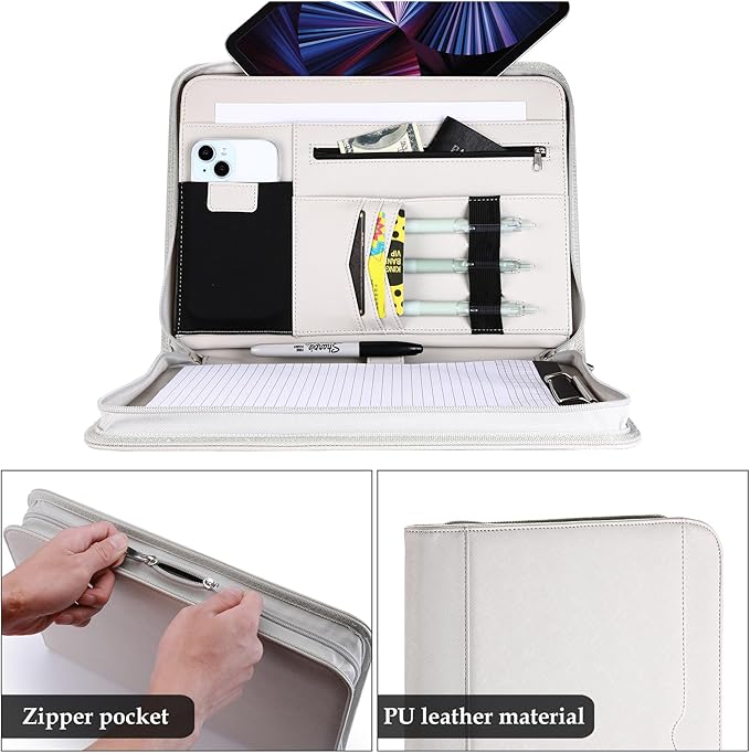 ProCase Portfolio Business Padfolio Folder - Image 4