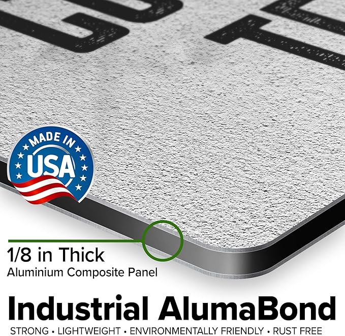Custom Sign, Custom Street Sign, 11 Font Colors, 13 Font Styles, 4 Hole Options - Image 3
