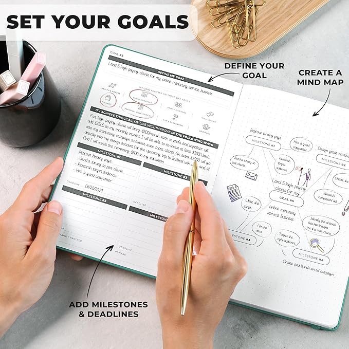 Clever Fox Ultimate Achiever’s Goal Planner - Image 4